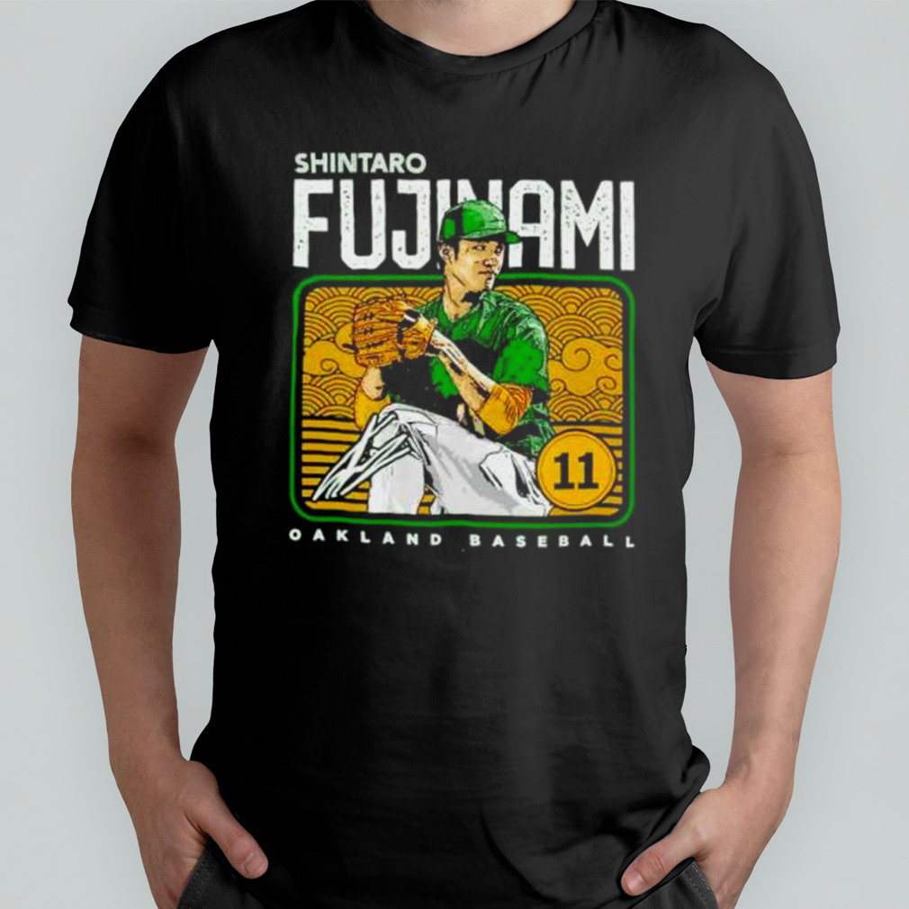 Shintaro Fujinami Oakland Athletics Baseball Poster Shirt