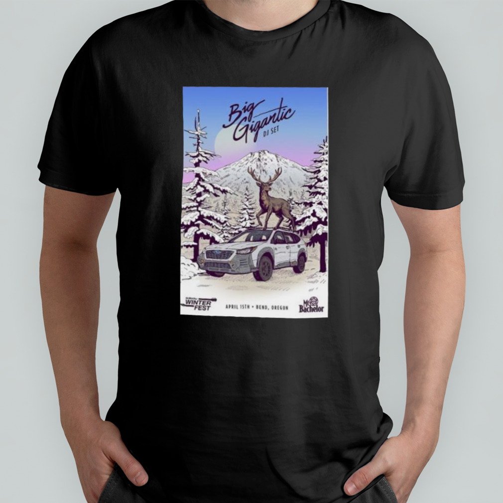 Big Gigantic Tour Bend Oregon April 15th 2023 Shirts