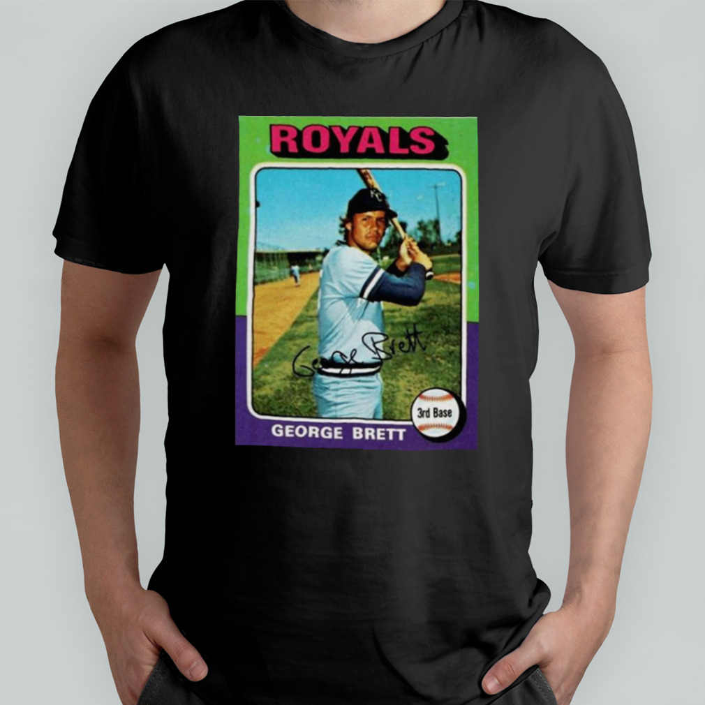 Royals George Brett 3rd Base Shirt - Freedomdesign