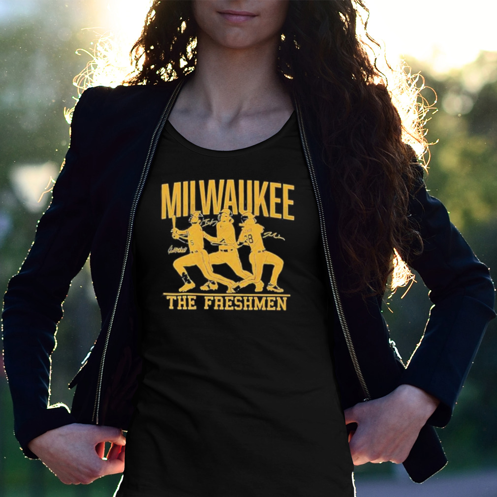 The Freshmen Milwaukee Brewers Brice Turang Joey Wiemer Garrett Mitchell  Shirt, hoodie, sweater and long sleeve