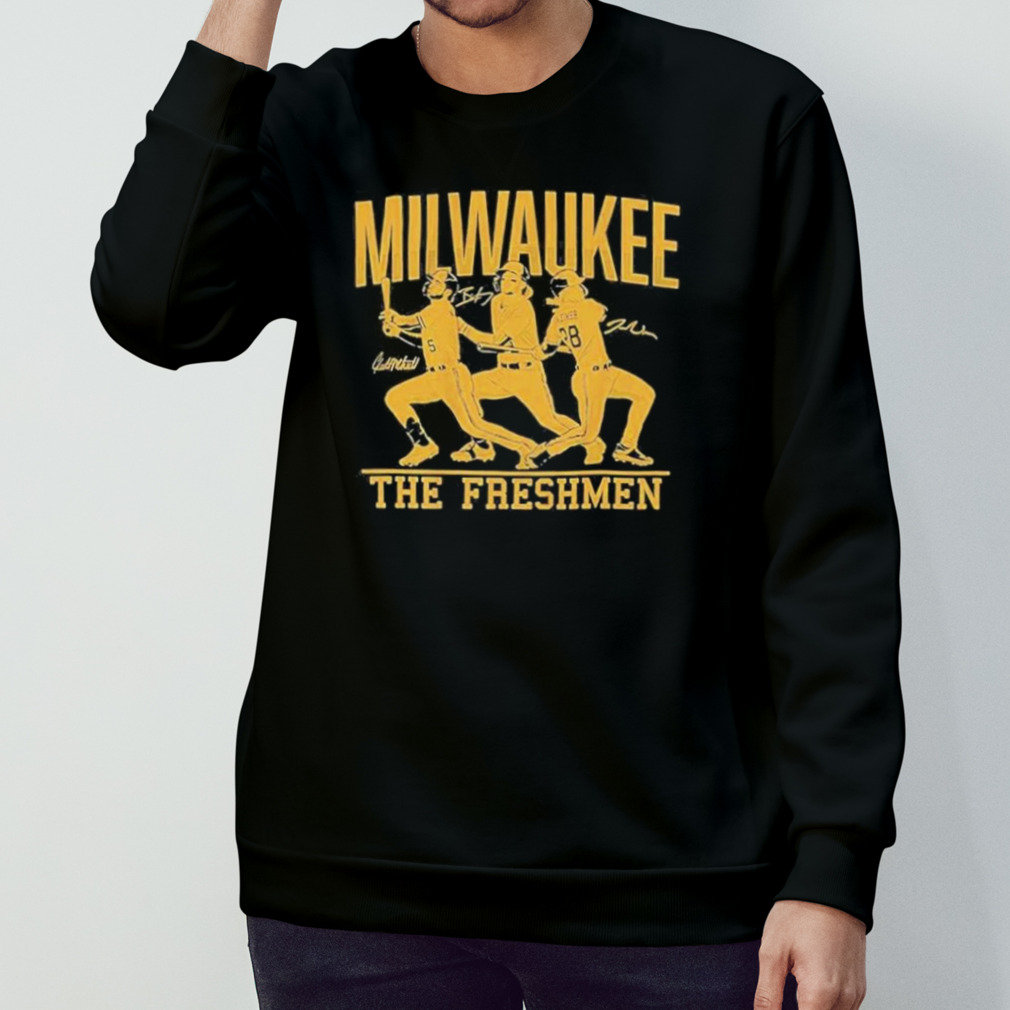 The Freshmen Milwaukee Brewers Brice Turang Joey Wiemer Garrett Mitchell  Shirt, hoodie, sweater and long sleeve