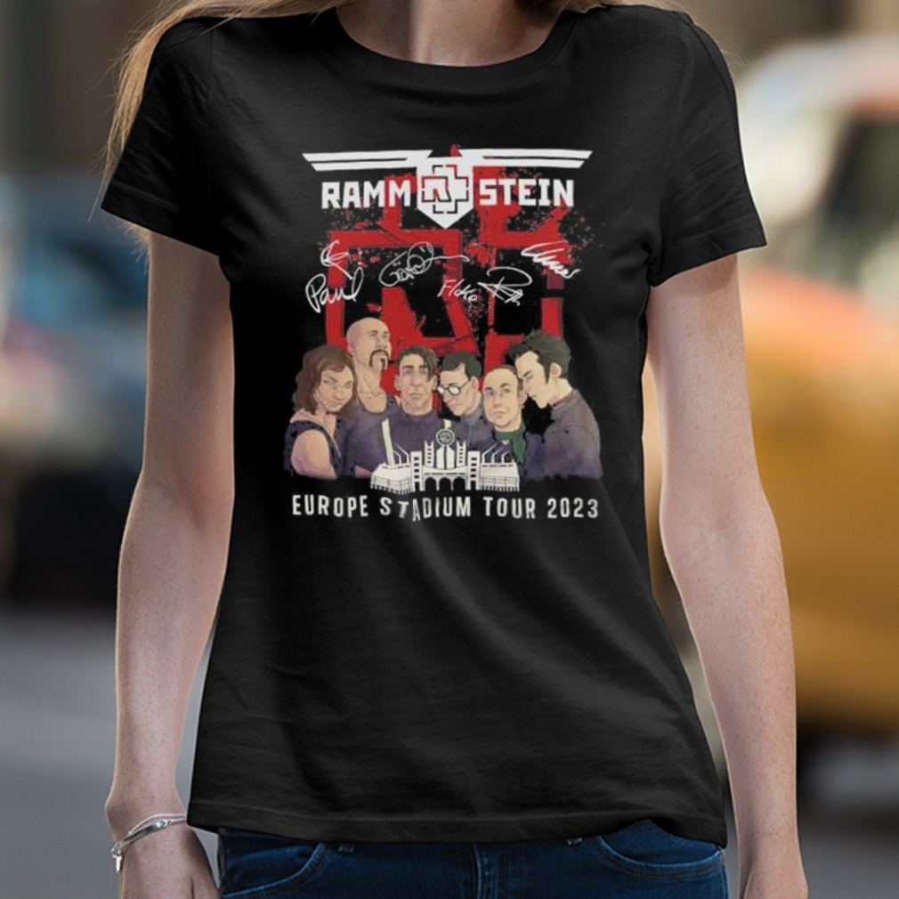 rammstein tour shirt 2023