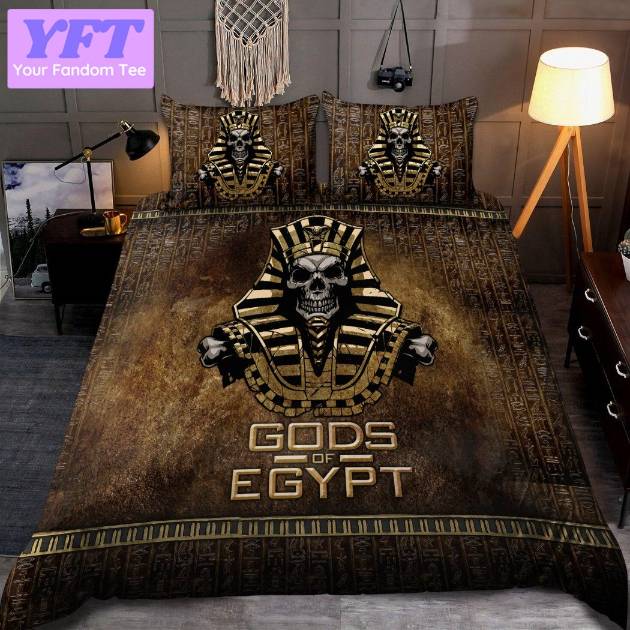 Skull Egypt 3d Bedding Set
