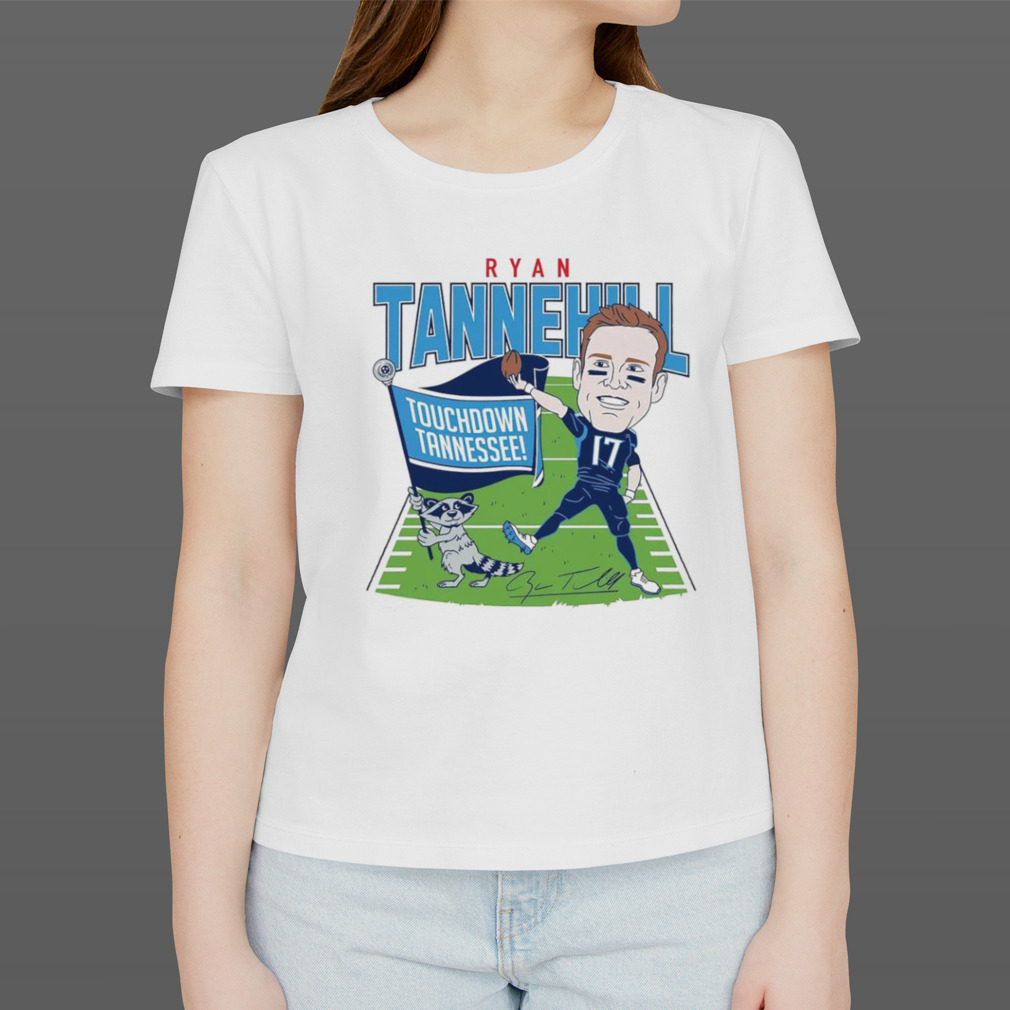 Ryan Tannehill caricature Touchdown Tennessee shirt