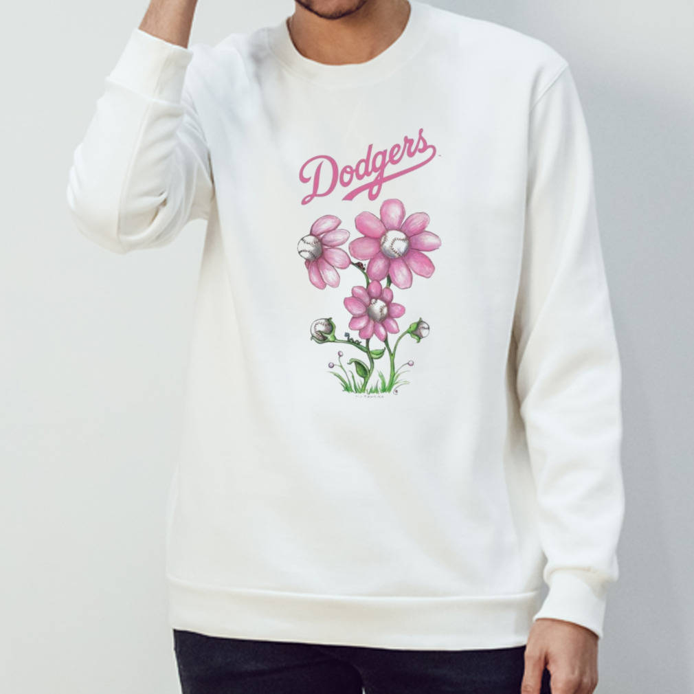 Los Angeles Dodgers Blooming Baseballs T-shirt,Sweater, Hoodie