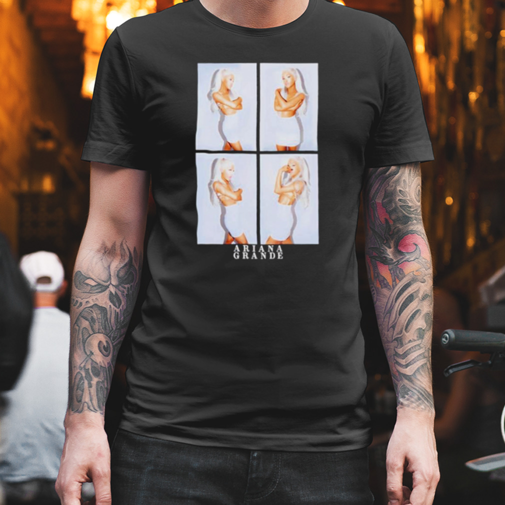 Ariana grande photo grid shirt
