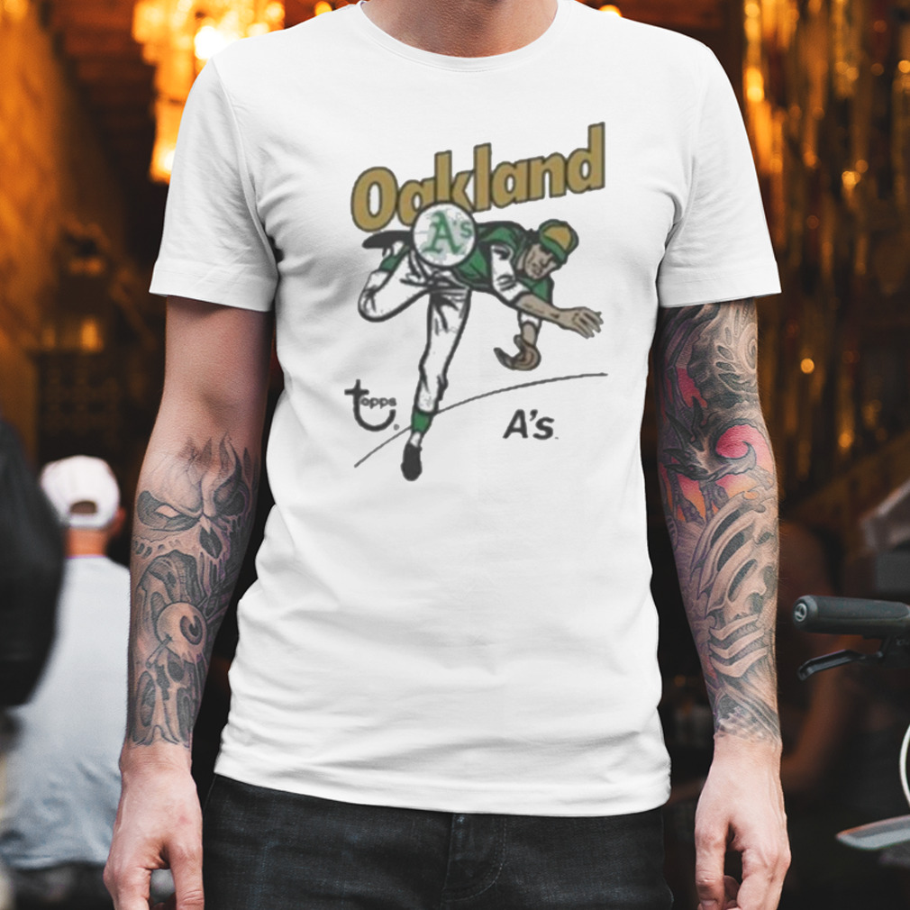 MLB x Topps Oakland Athletics shirt