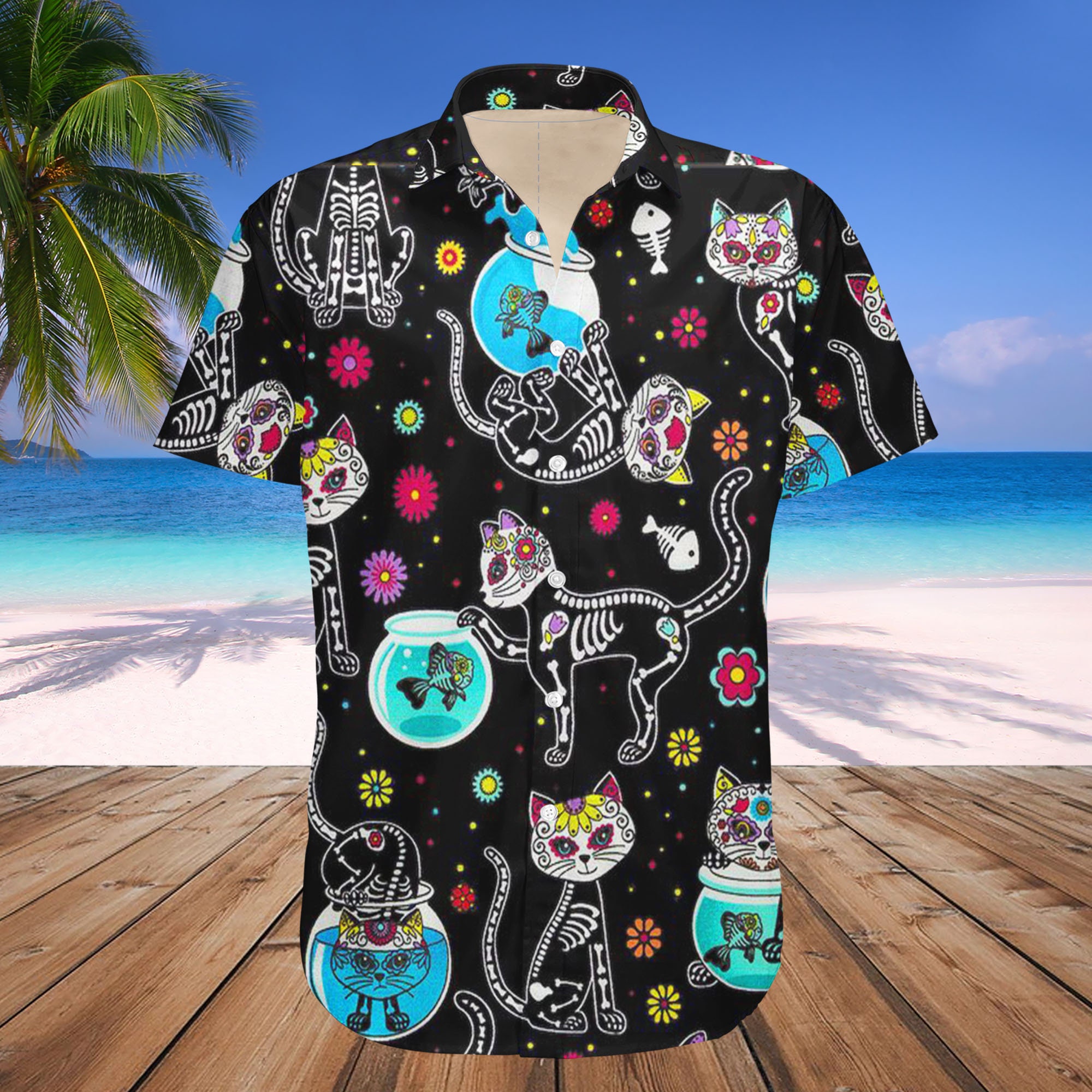 MLB Toronto Blue Jays Hawaiian Shirt Horror Halloween Characters