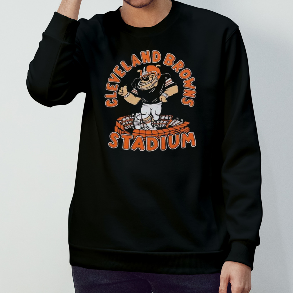 Official Cleveland Browns Stadium Retro Cleveland Browns Arena T