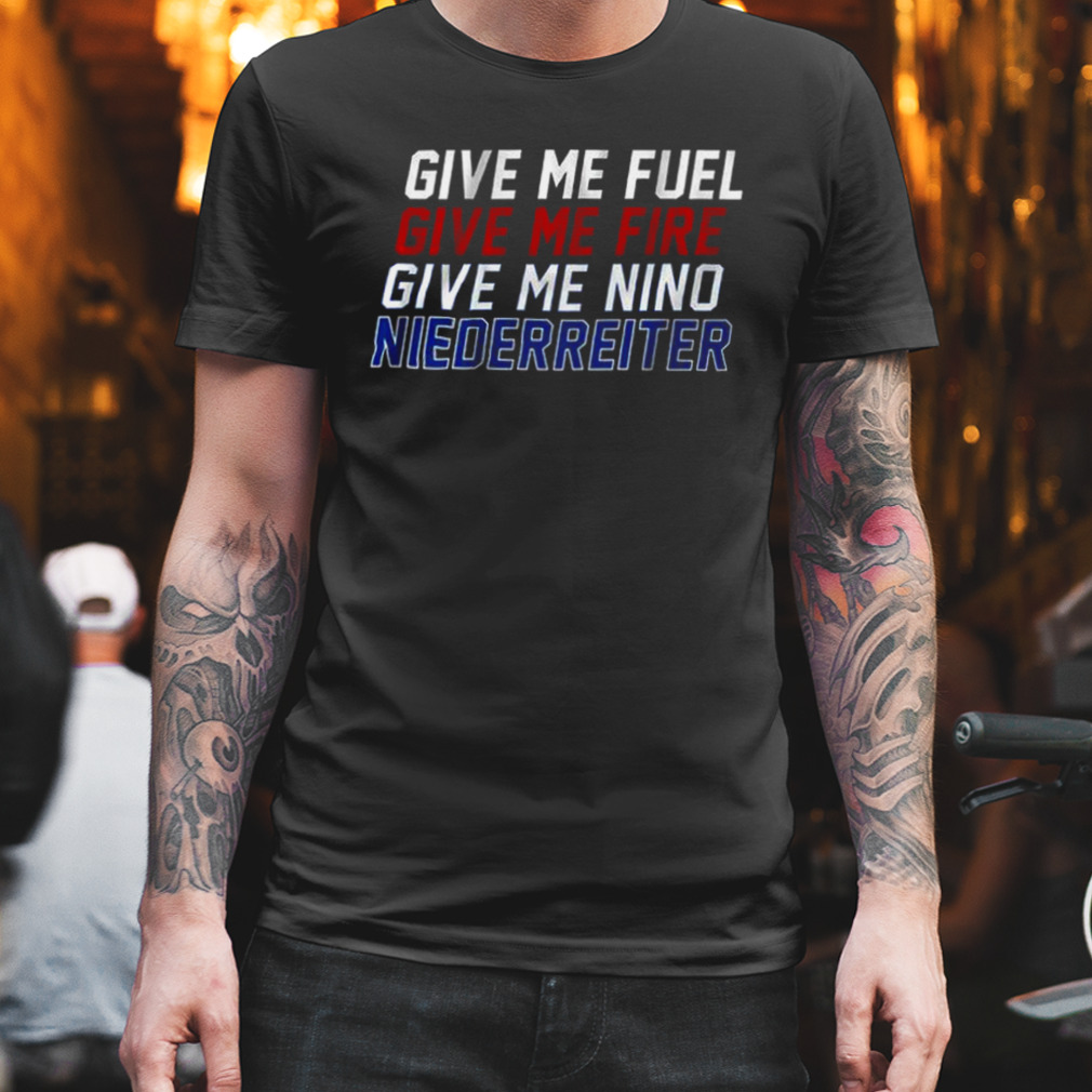 Winnipeg Fuel Fire Nino Niederreiter 2023 Shirt