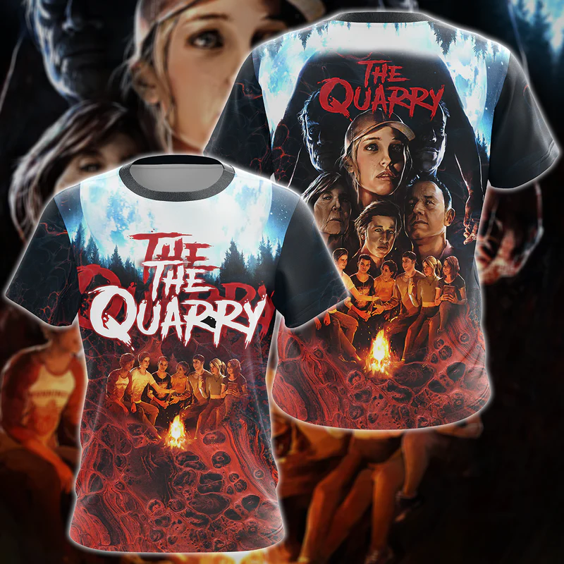 The Quarry Video Game 3D All Over Print T-shirt