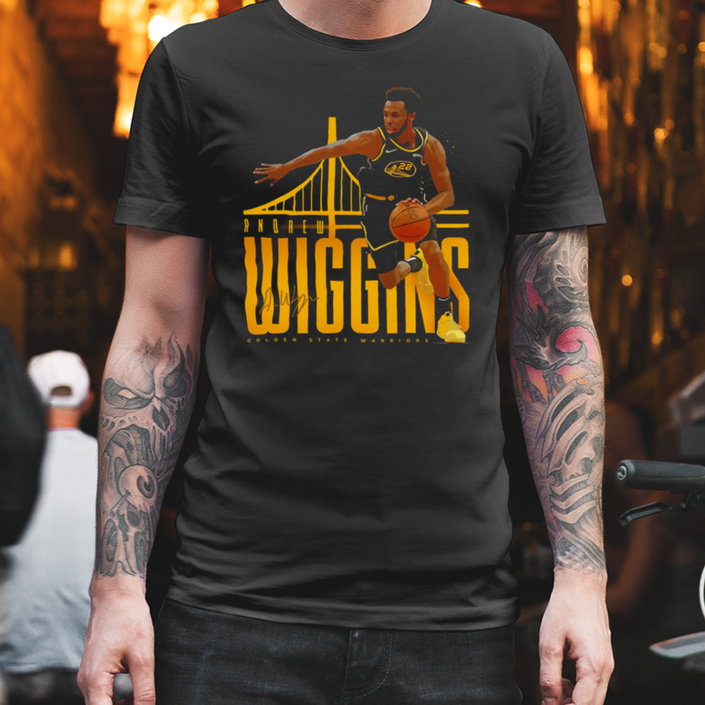 Andrew Wiggins Golden State Warriors Number 22 Basketball Sports shirt