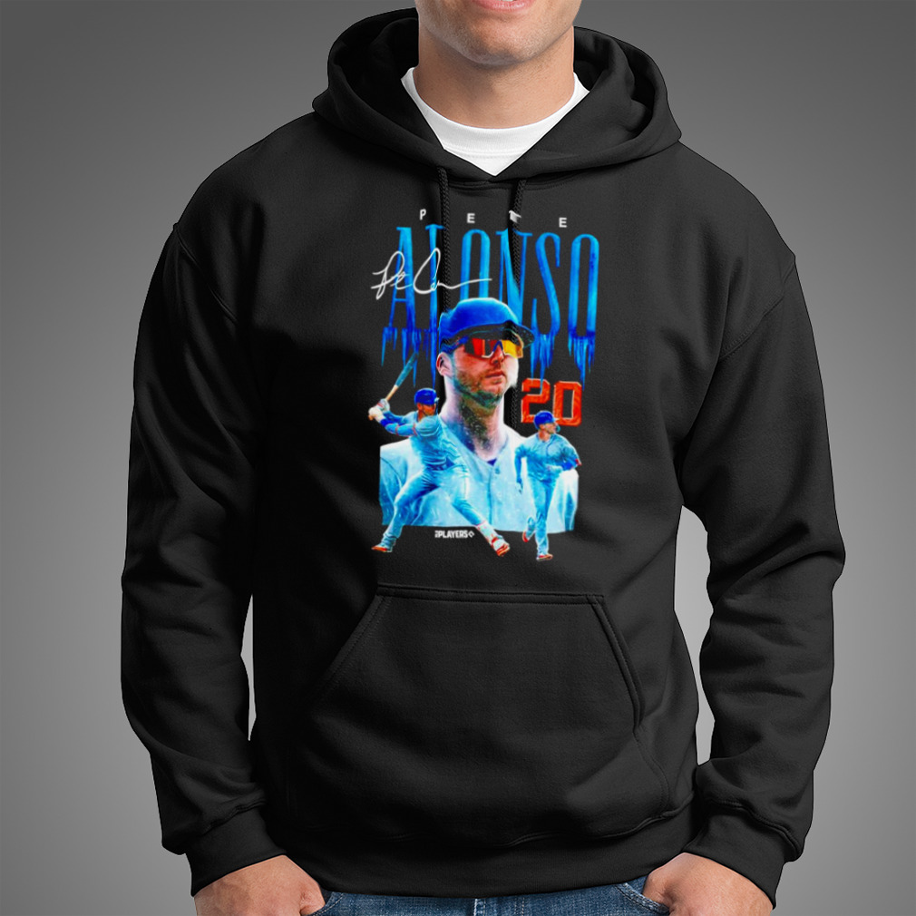 Pete Alonso's Polar Bear 20 New York Mets Signature Shirt