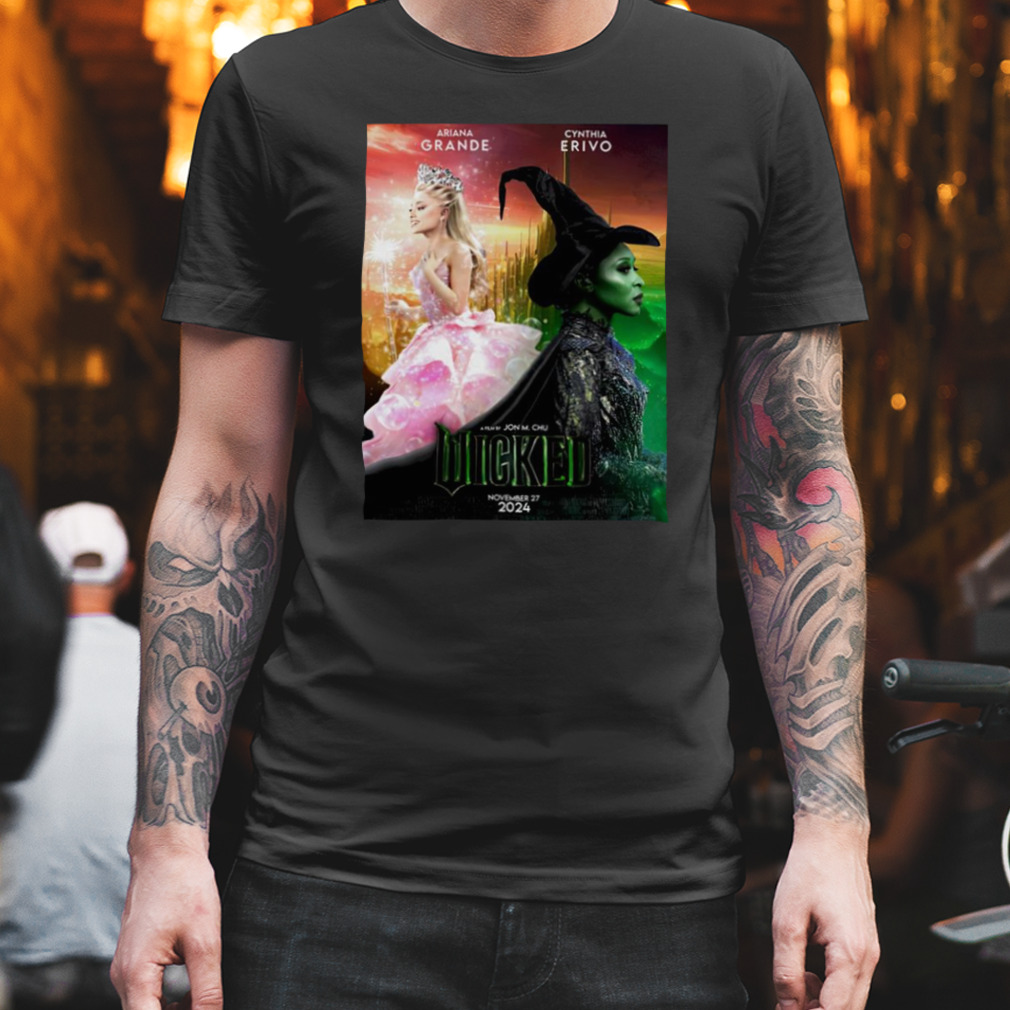 Ariana Grande and Cynthia Erivo Wicked 2024 shirt