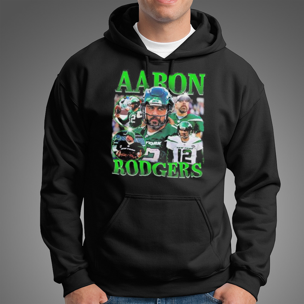 Nfl Aaron Rodgers Classic 90s Graphic Tee New York Jets Shirt