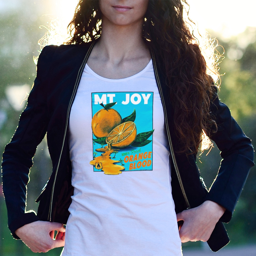 Mt Joy Orange Blood shirt