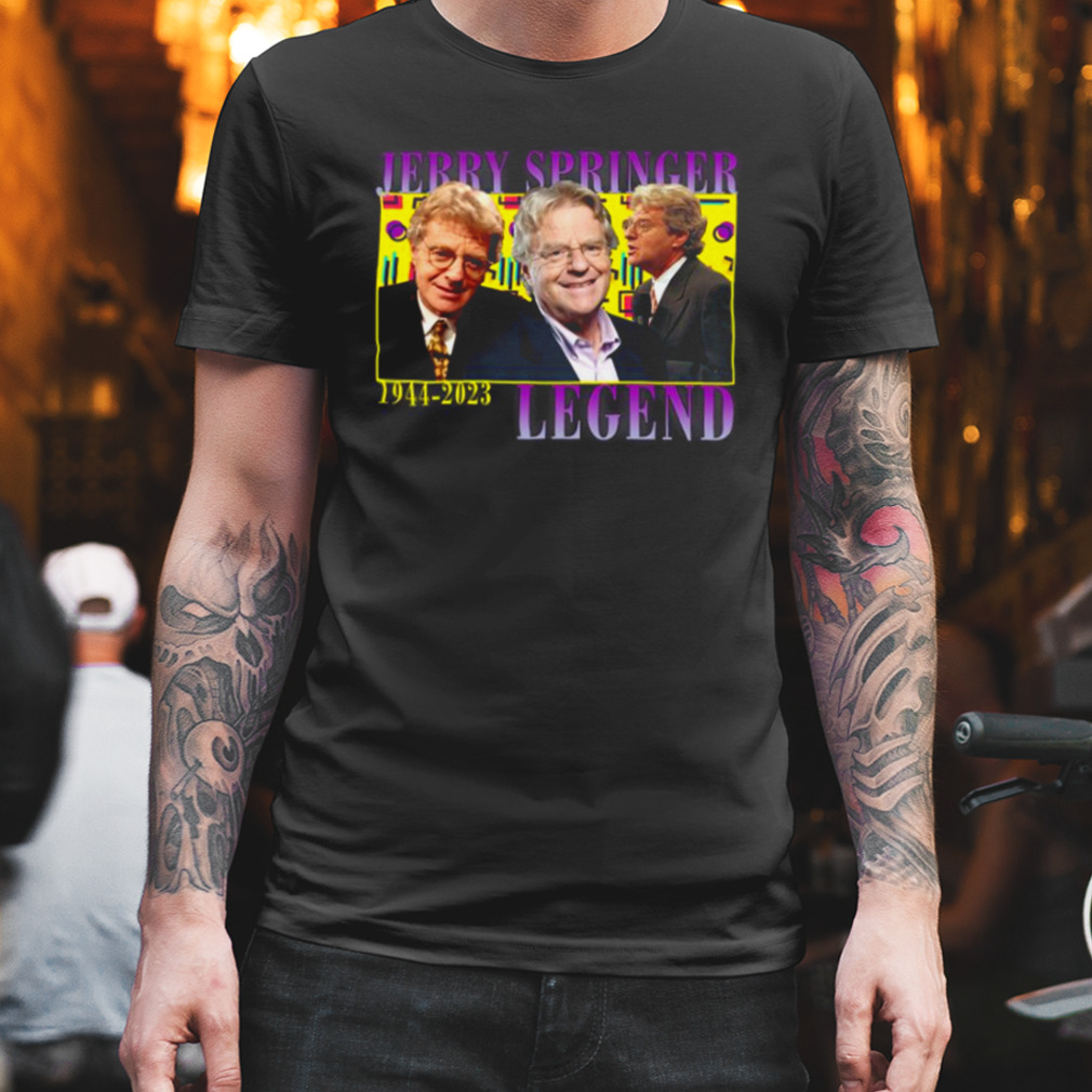 Rip Jerry Springer Legend Homage shirt