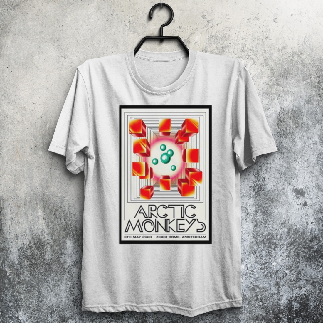 Arctic Monkeys Amsterdam 06 06 2023 ZIggo Dome Poster shirt