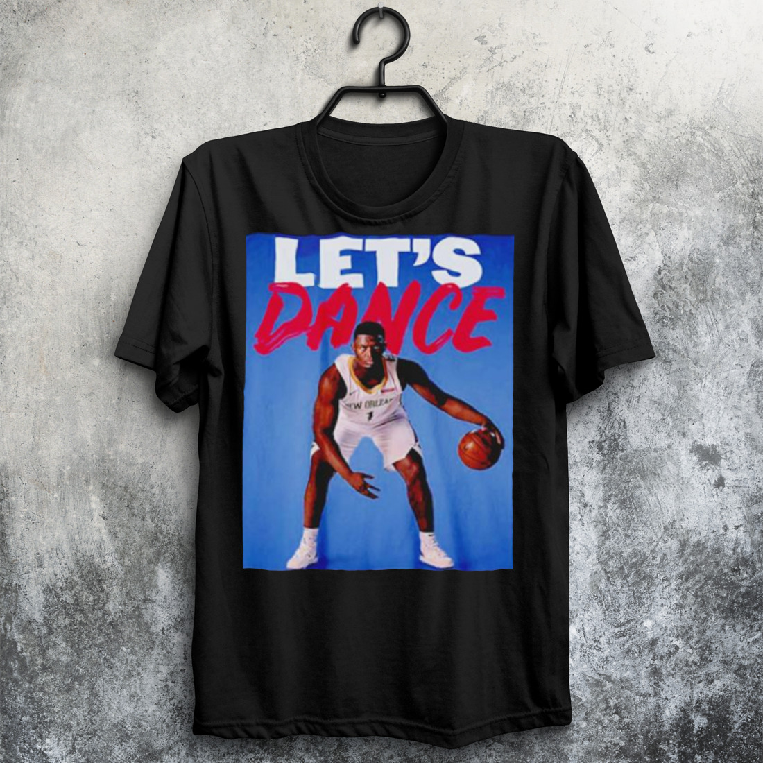 Zion Williamson Lets Dance basketball shirt