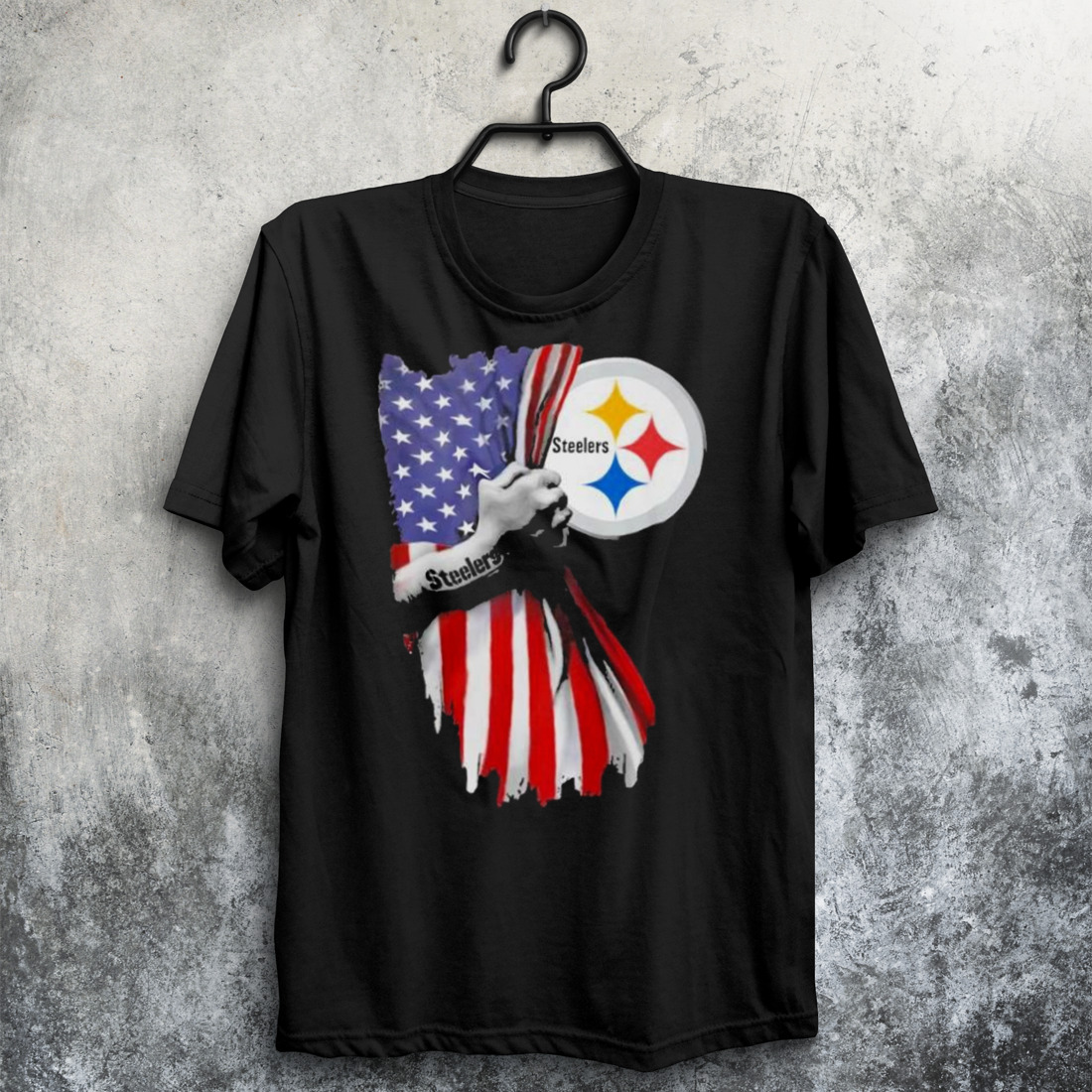 american flag Pittsburgh Steelers shirts