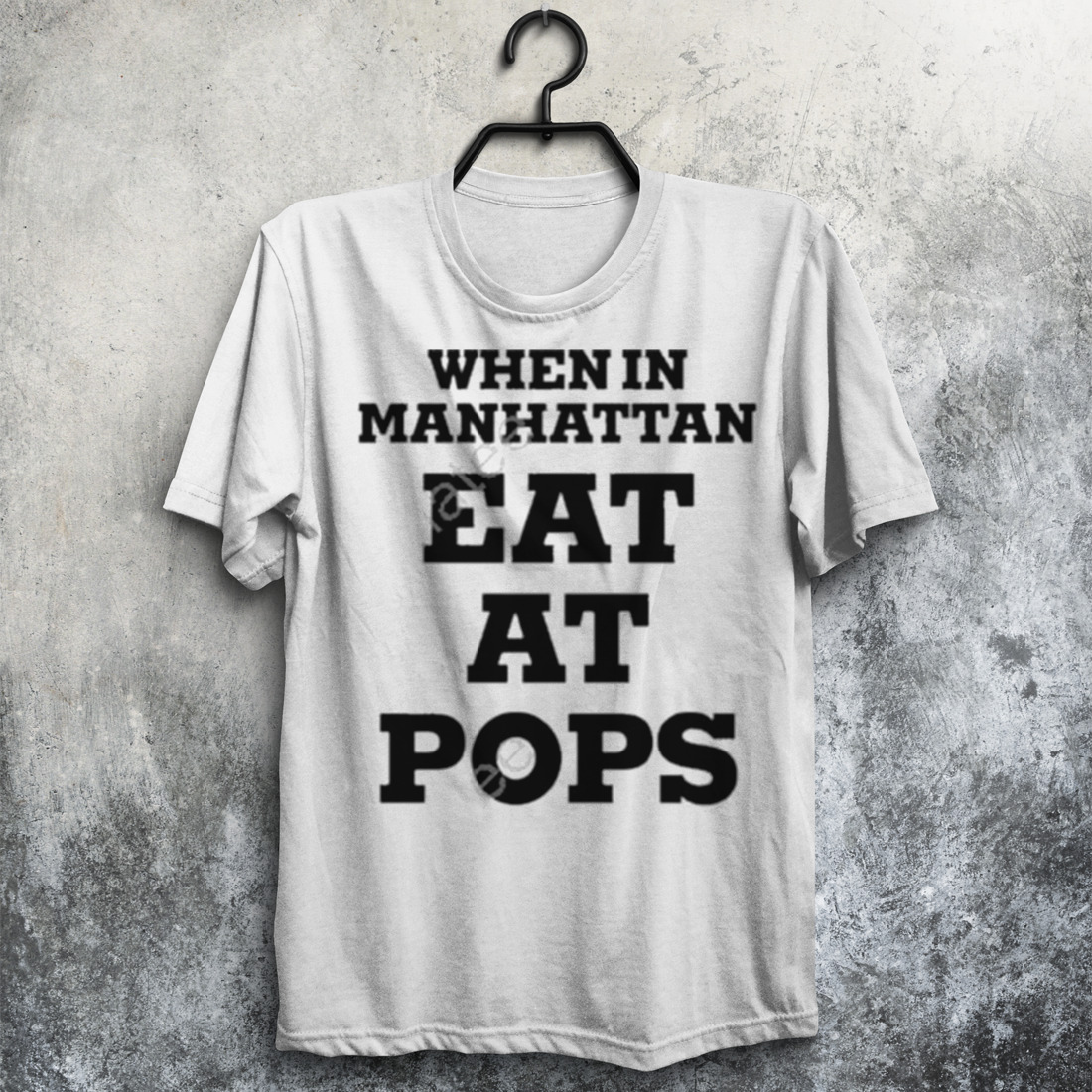 when in manhattan eat at pops 2023 shirt