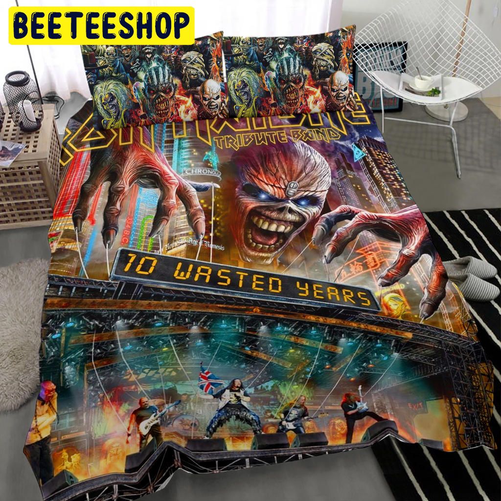 10 Wasted Years Iron Maiden Bedding Set