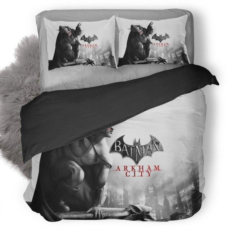 Art Batman Arkham City Bedding Set