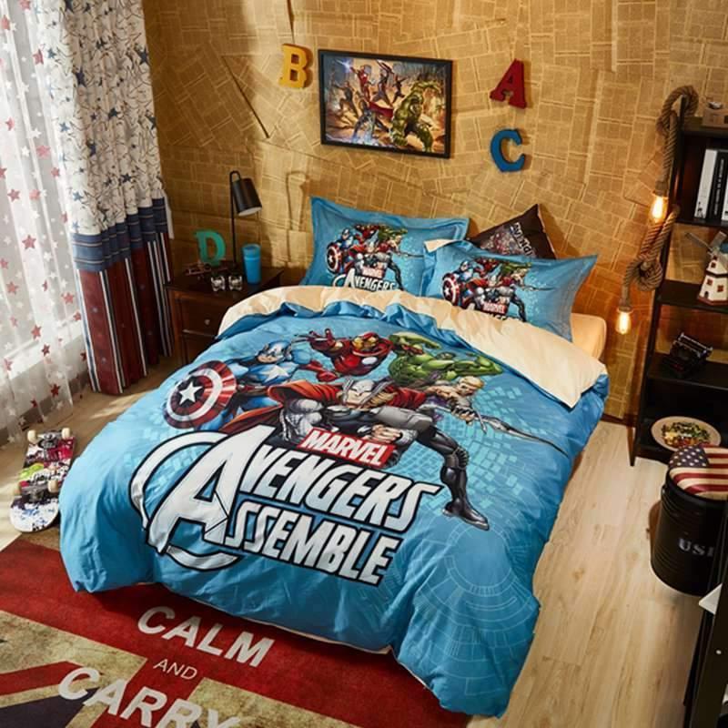 Assemble Marvel Avengers Bedding Set