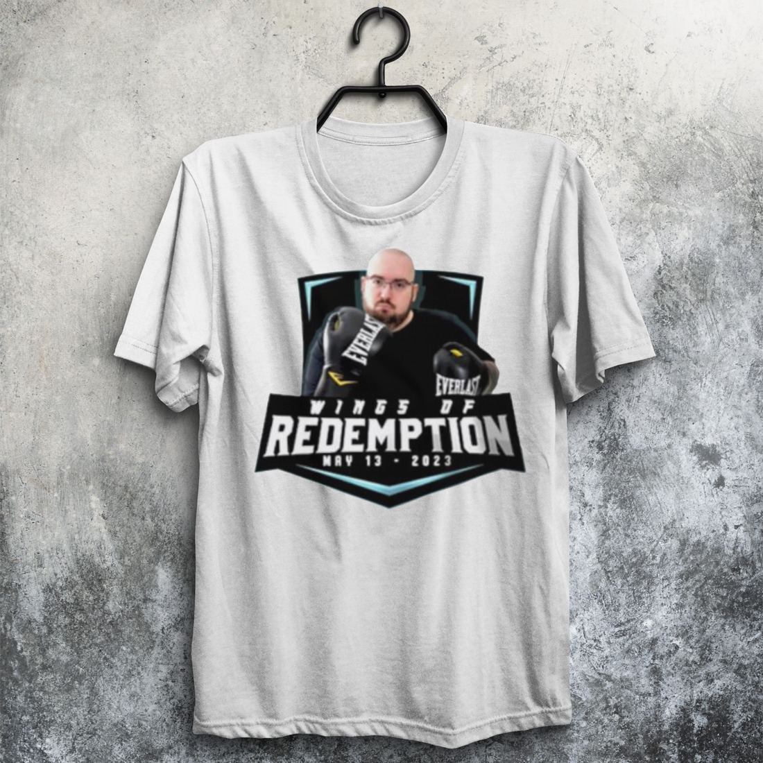 Wings of redemption fight May 13 2023 shirt