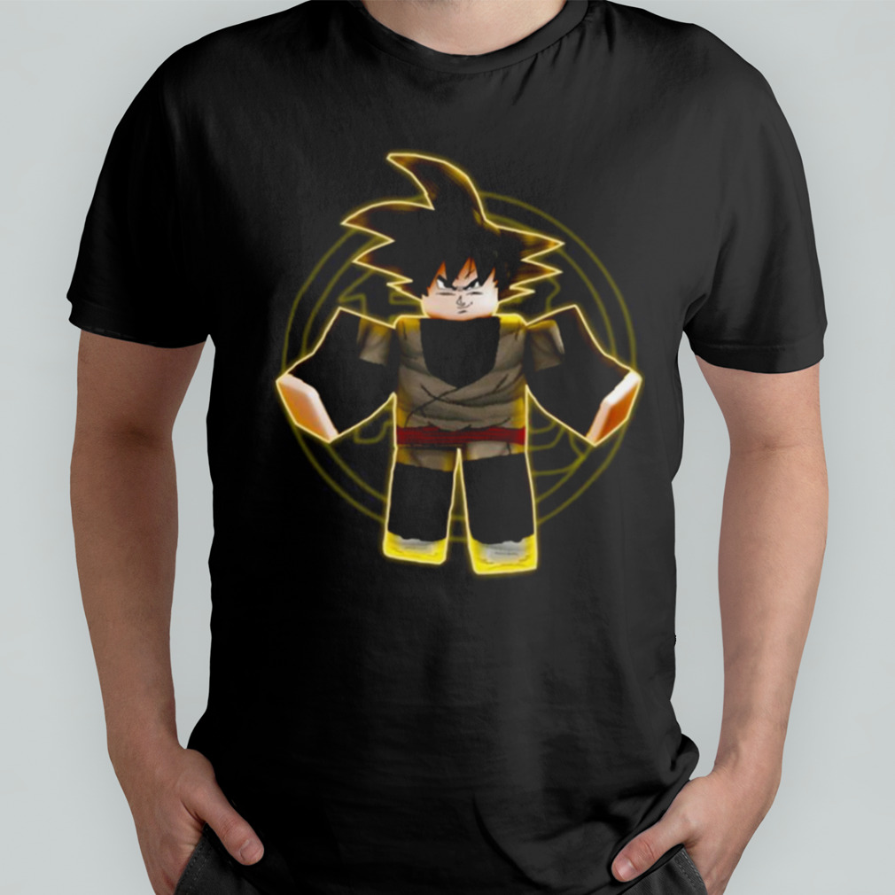 Roblox Goku Comic Game Art Unisex T-Shirt - Teeruto