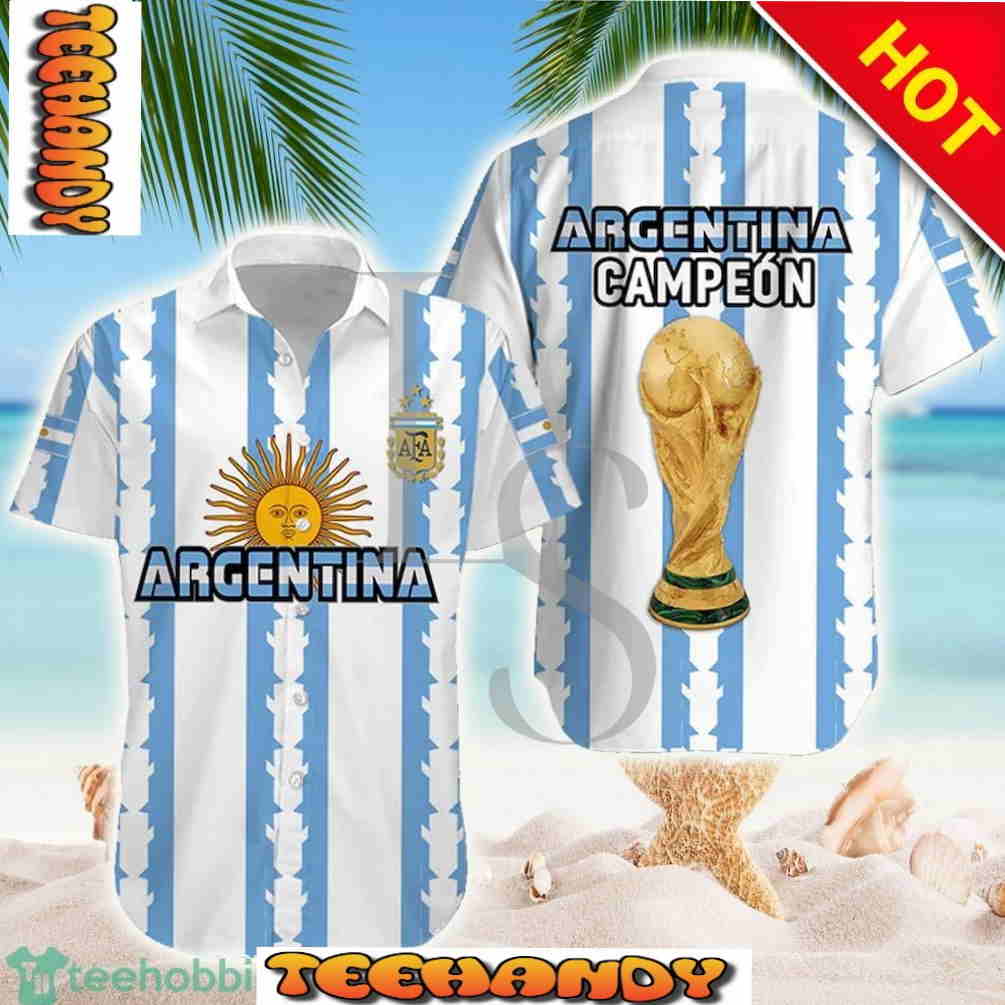 Argentina Campeón Hawaiian Shirt