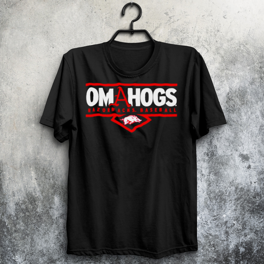 Arkansas Razorbacks Baseball Omahogs shirt