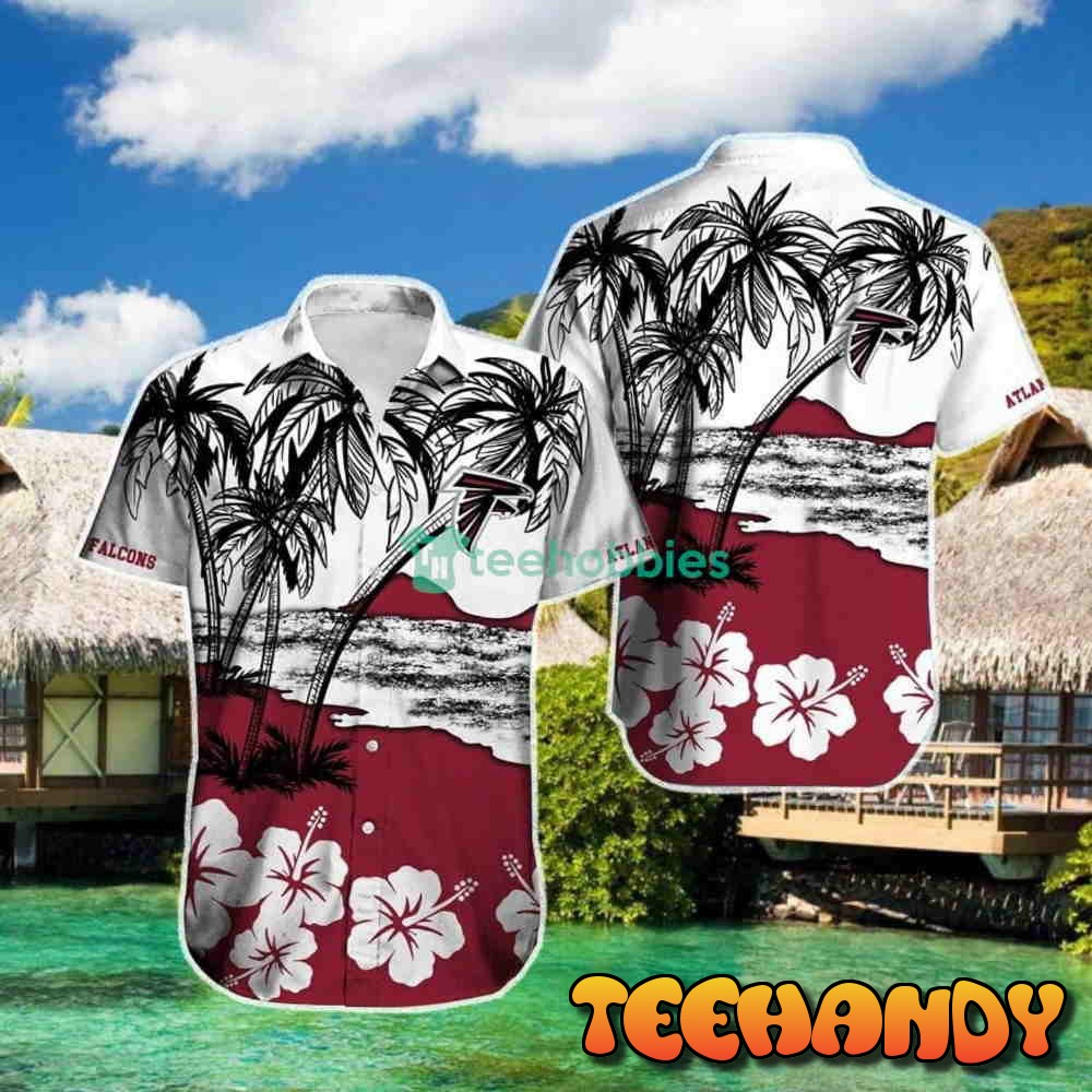 Atlanta Falcons Coconut And Flower Hawaiian Shirt