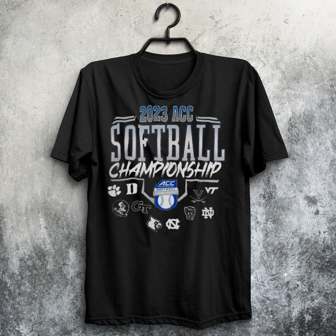 Atlantic Coast Conference 2023 Acc Softball Championship South Bend,In 10 Teams Shirt