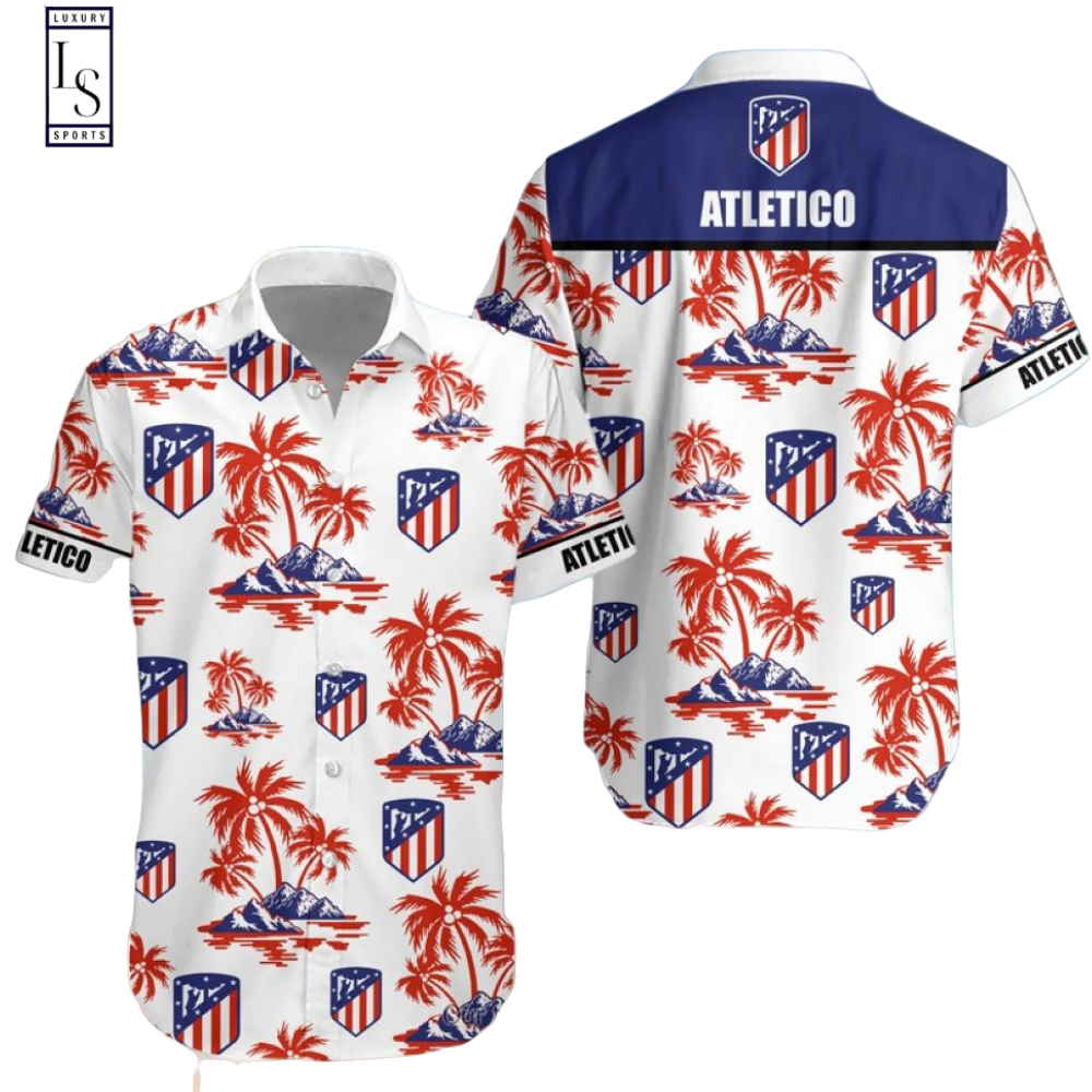 Atlético de Madrid Hawaiian Shirt
