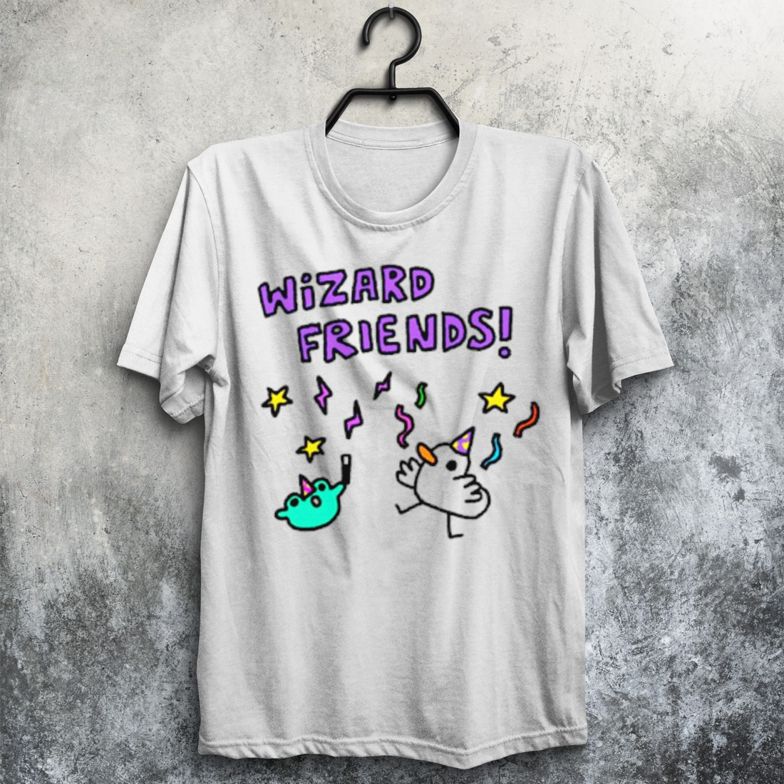 Wizard friends shirt