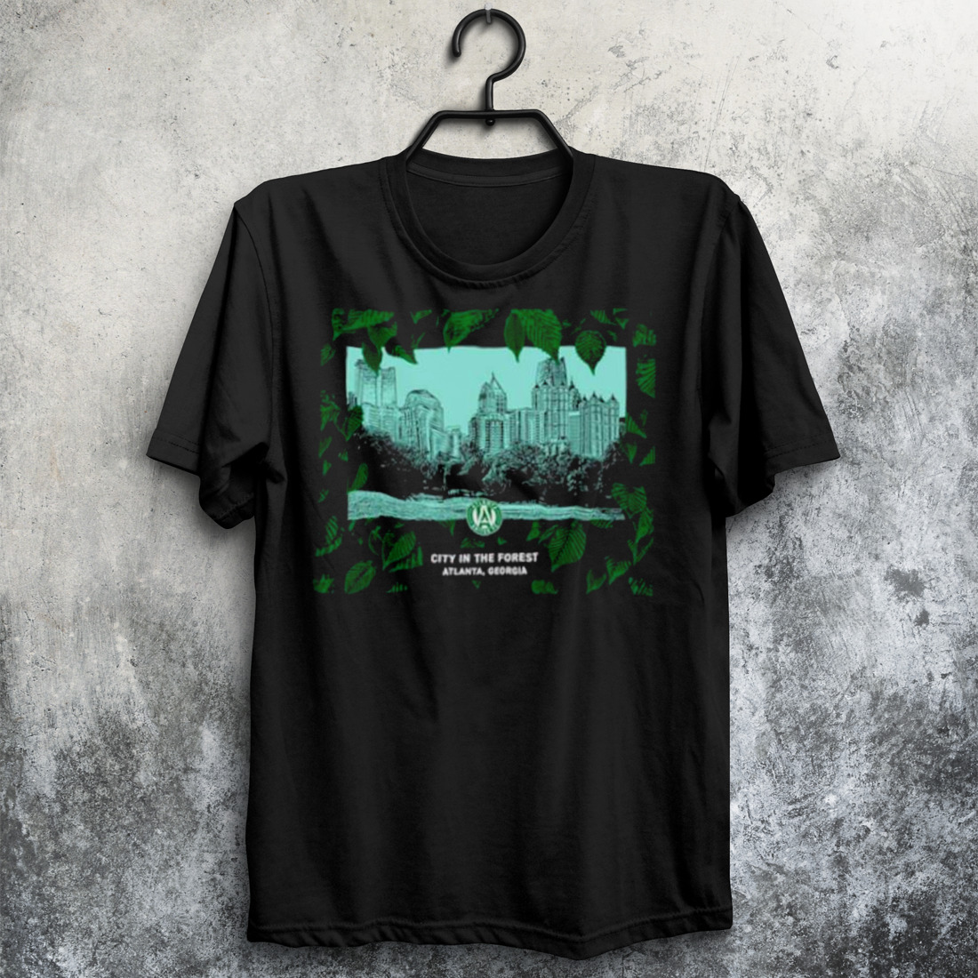 Atlanta United FC city in the forest shirt