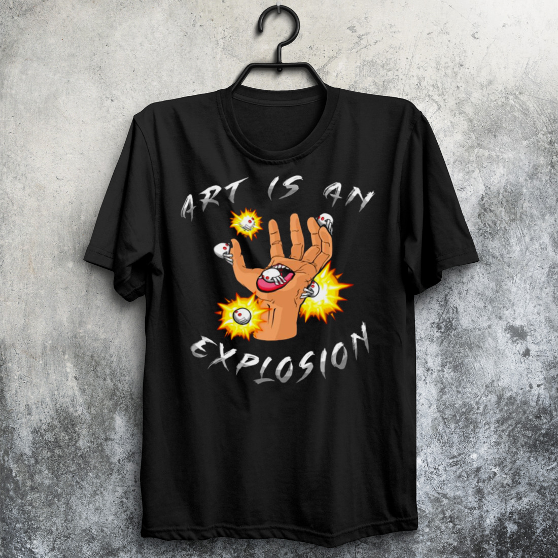 Art Is An Explosion Naruto Shippuden shirt