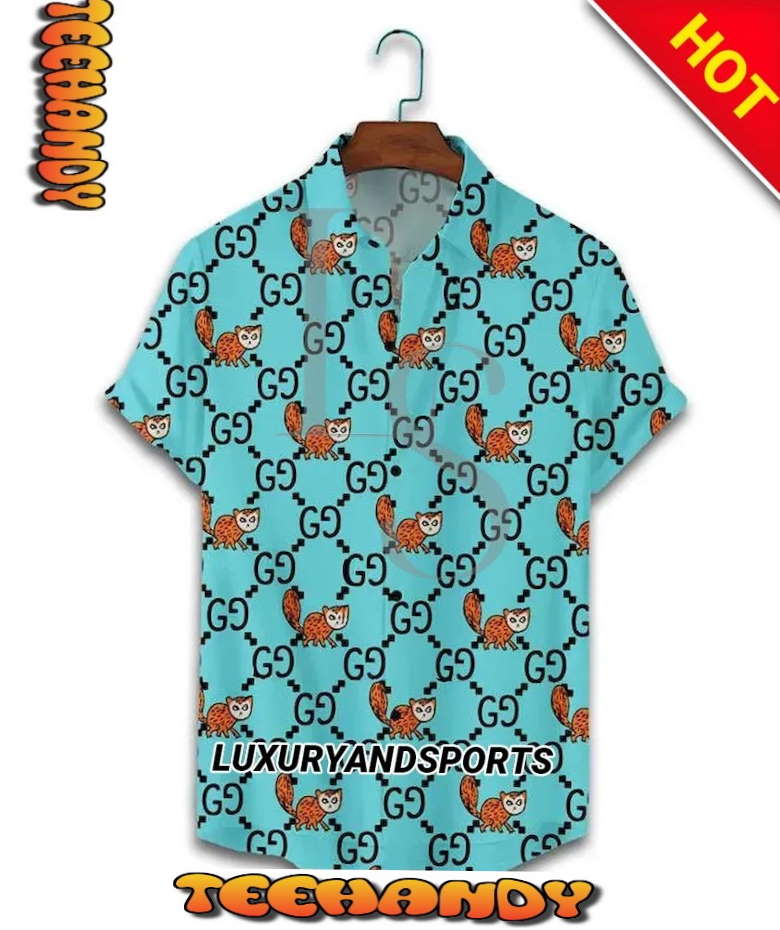 Gucci Animal Hawaiian Shirt
