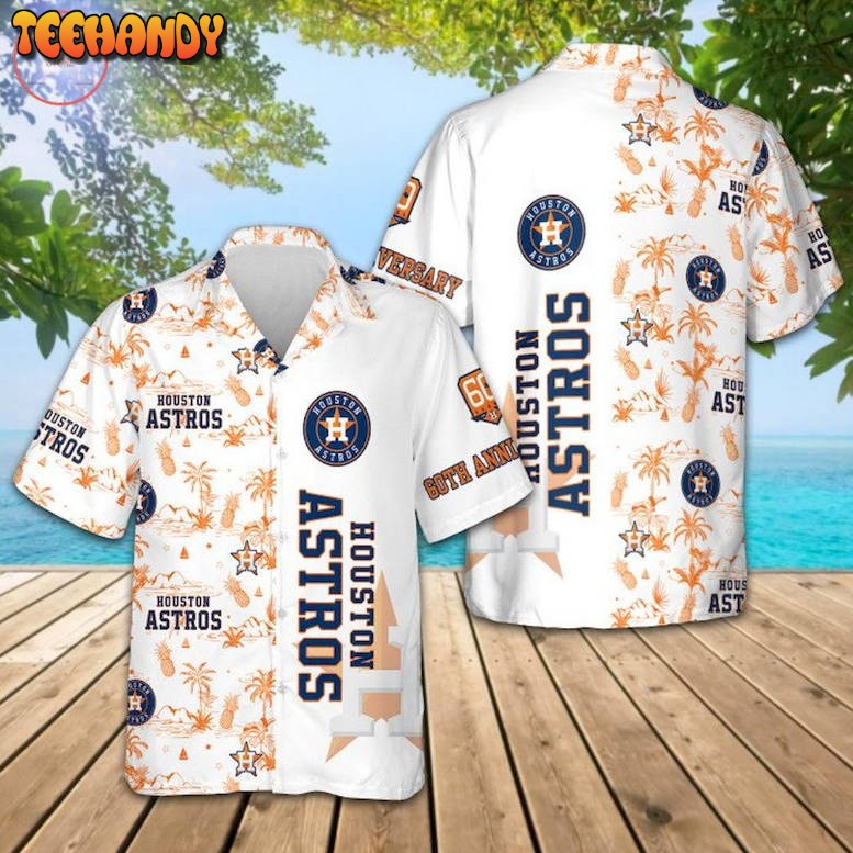 Houston Astros 60th year Unisex Hawaiian Shirt