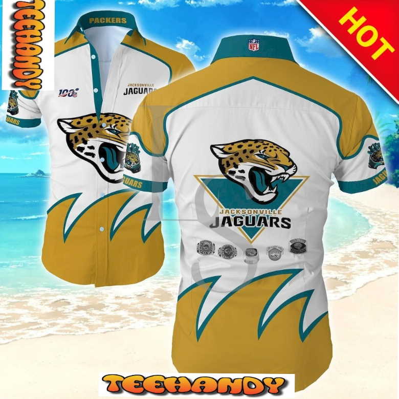 Jacksonville Jaguars 100Th Anniversary Hawaiian Shirt