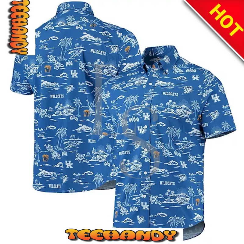 Kentucky Wildcats Island Custom Hawaiian Shirt