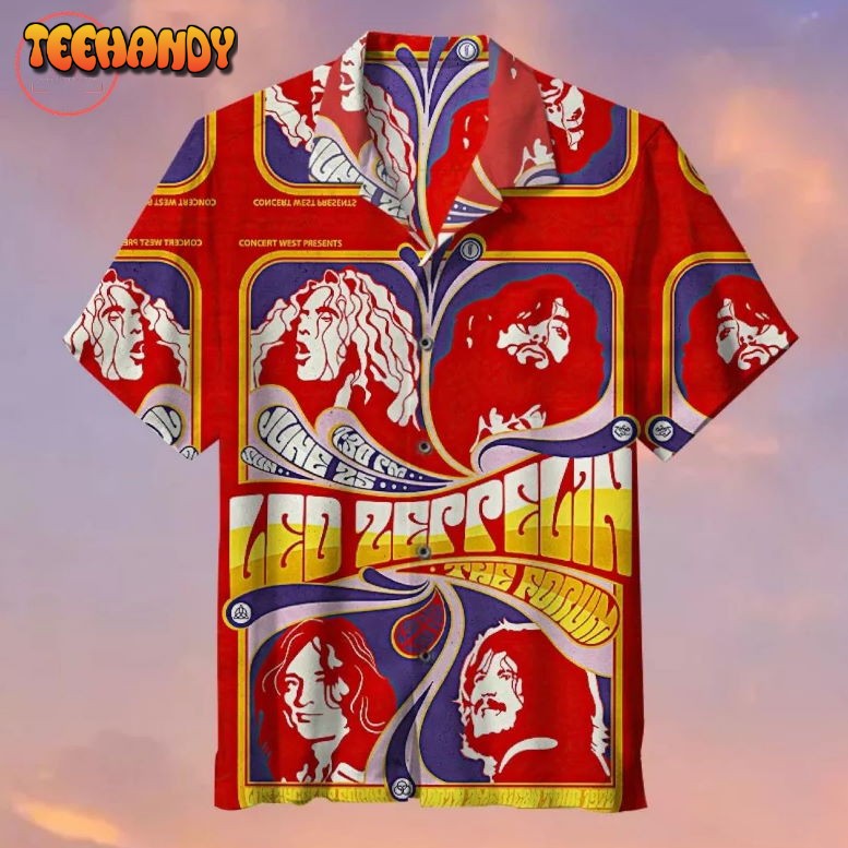Led Zeppelin Band Hawaiian Shirt