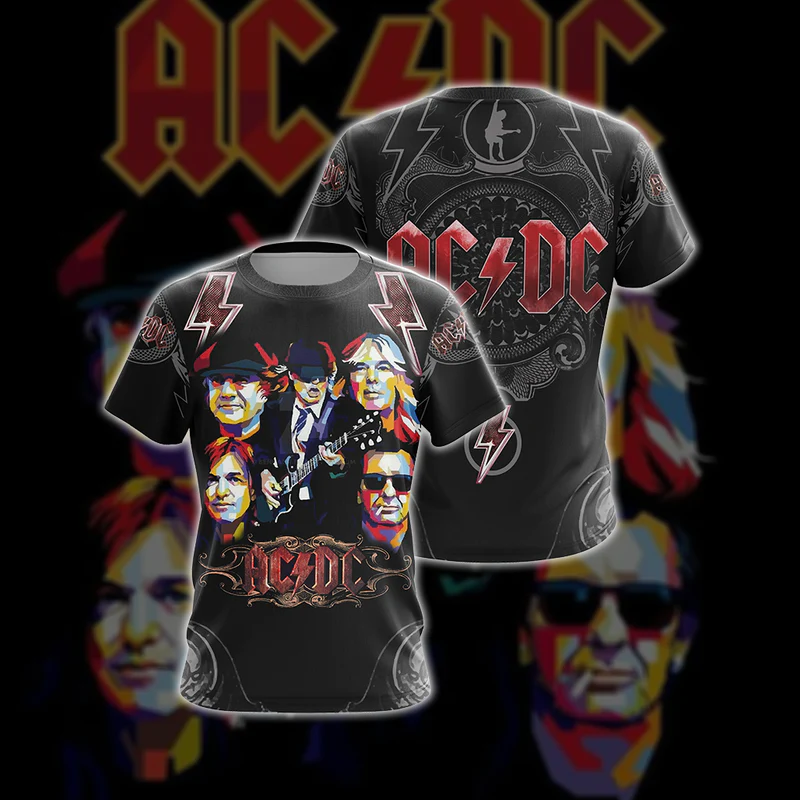 ACDC Unisex 3D T-shirt