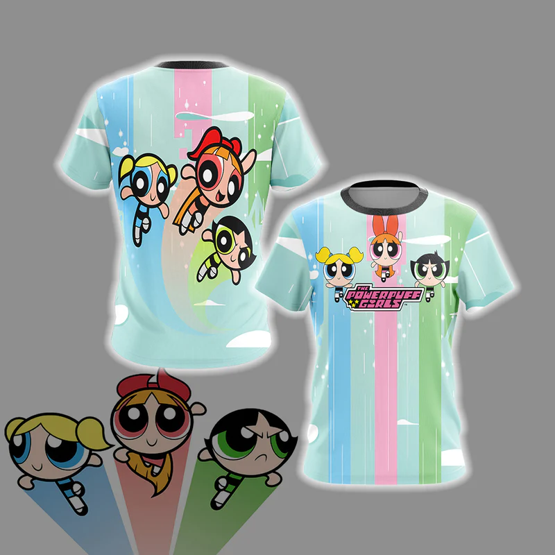 The Powerpuff Girls New Collection Unisex 3D T-shirt