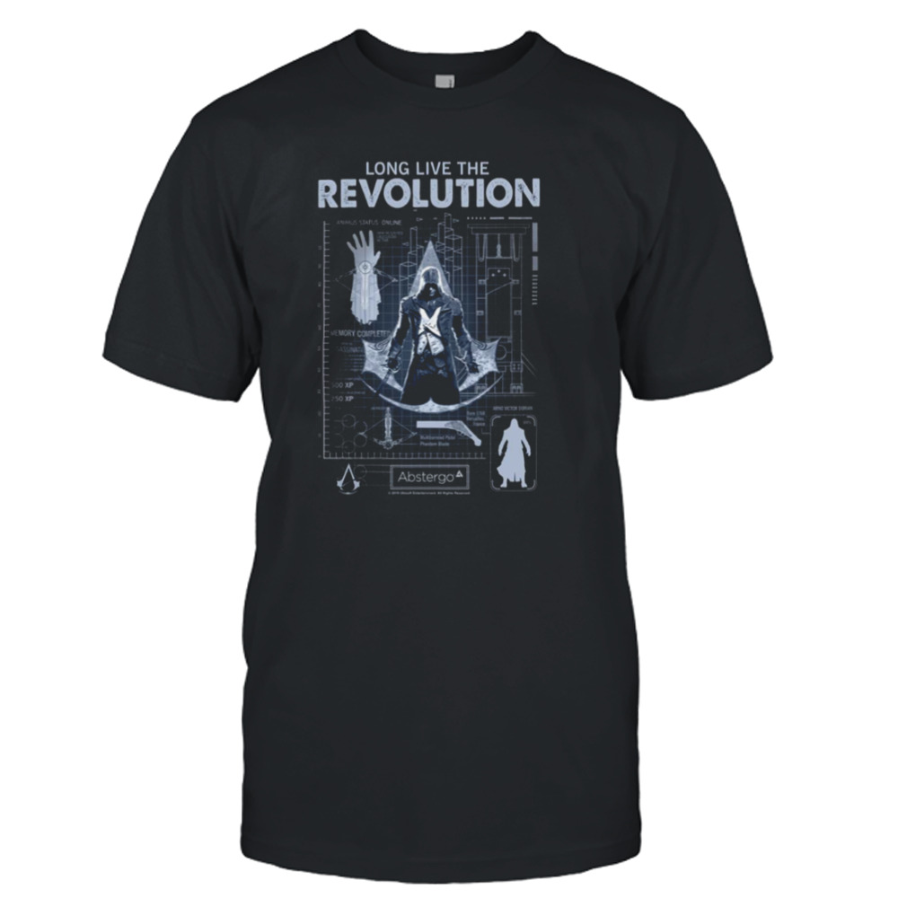 Arno Dorian Long Live The Revolution Assassin’s Creed Unity shirt
