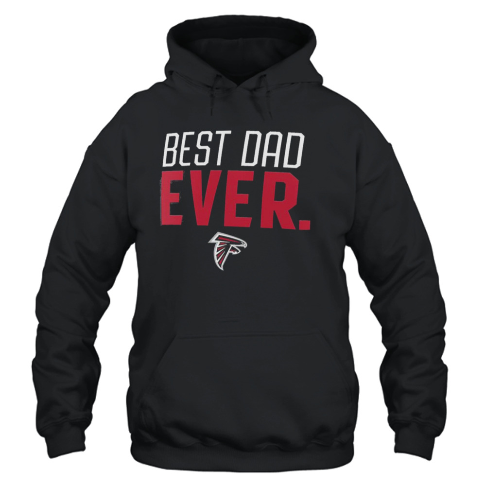 Atlanta Falcons Best Dad Ever Logo Father’s Day T-Shirt 4 Unisex Hoodie