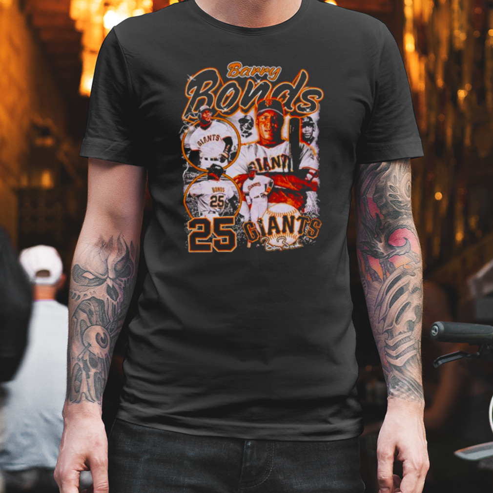 Barry Bonds 25 San Francisco Giants signature Shirt - Bring Your Ideas,  Thoughts And Imaginations Into Reality Today
