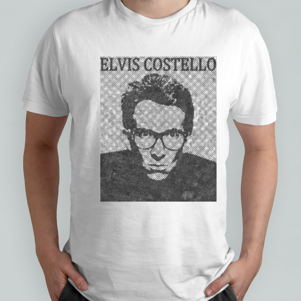 radius Gymnastik affældige Elvis Costello Halftone 2023 Tour shirt