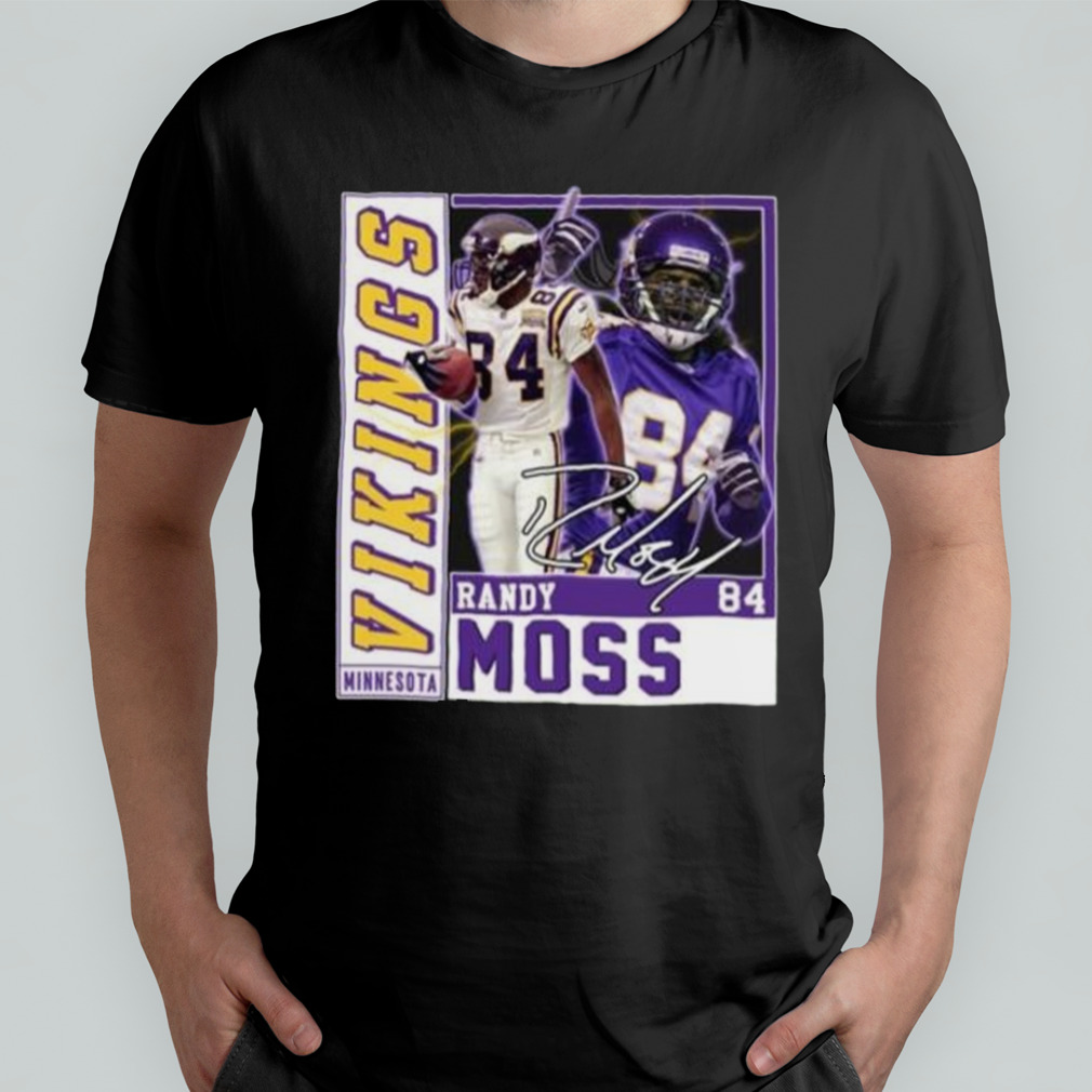 Fooball Legend Signature Vintage Retro 80s Randy Moss Shirt